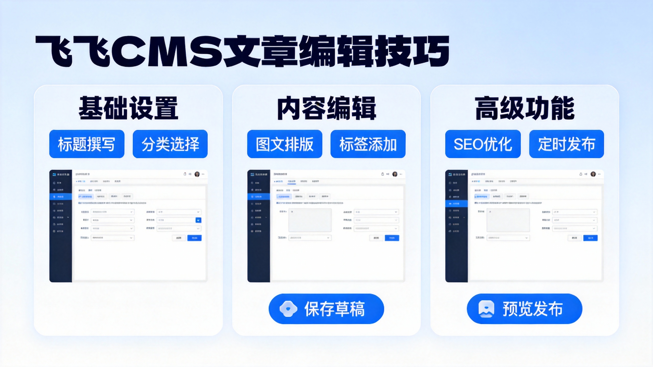 飞飞CMS文章编辑技巧 第3张 飞飞CMS文章编辑技巧 第3张